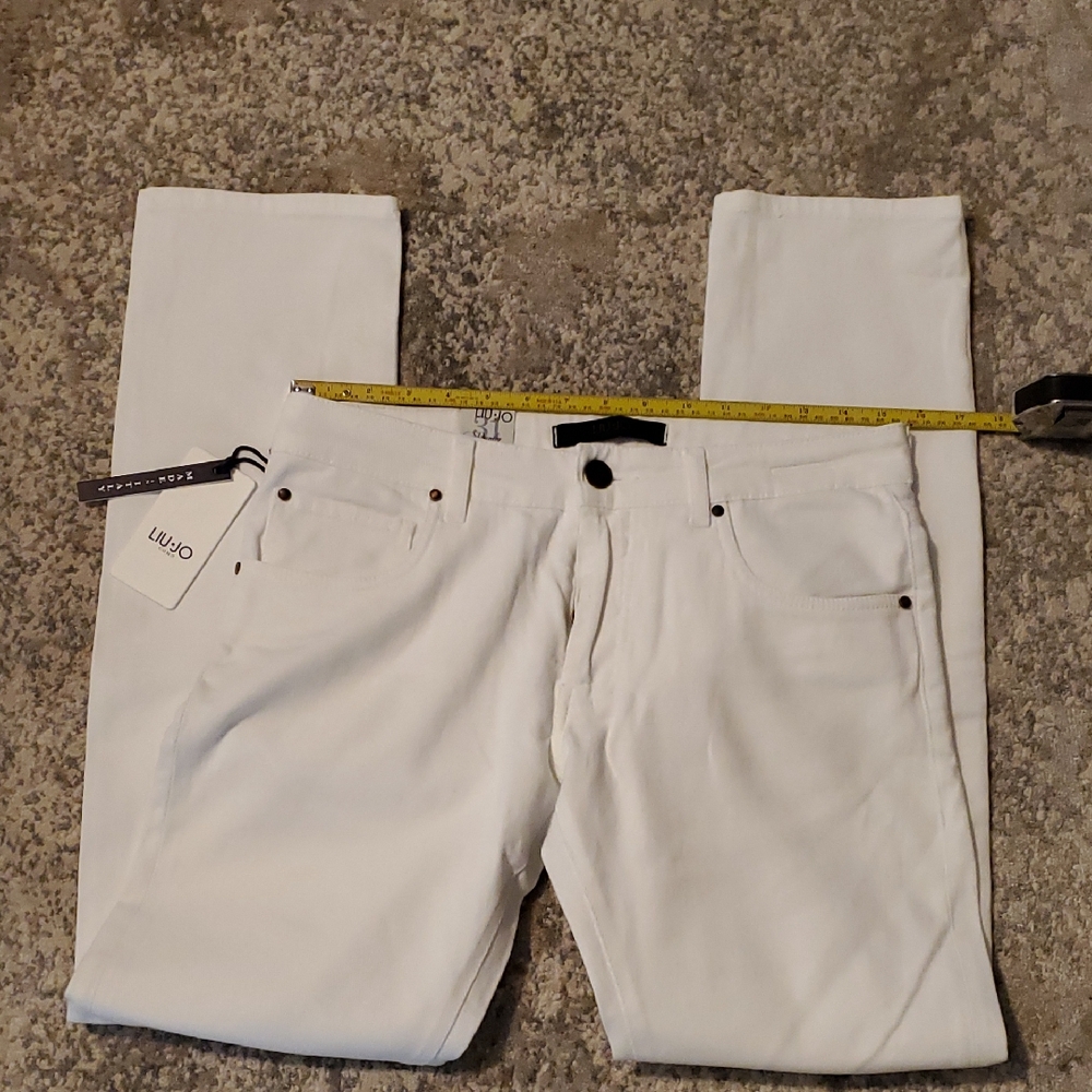 Liu Jo Skinny White Men's Jeans